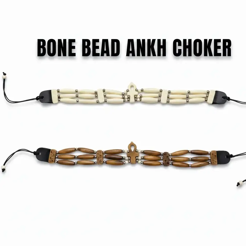Tribal Bone and Cowry Jewelry
