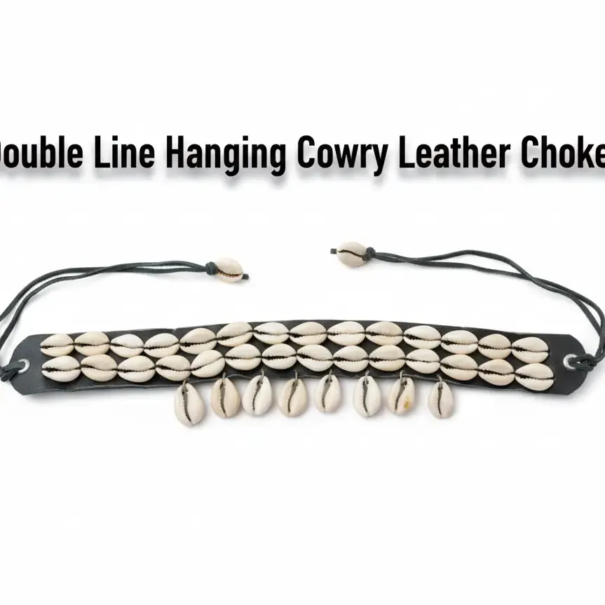Tribal Bone and Cowry Jewelry