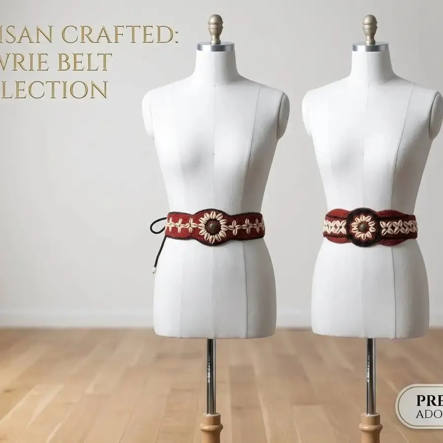 Tribal Bone and Cowry Jewelry