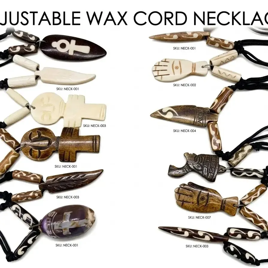Tribal Bone and Cowry Jewelry