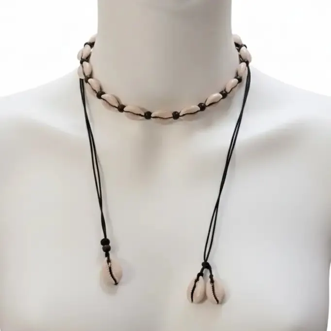 Tribal Bone and Cowry Jewelry